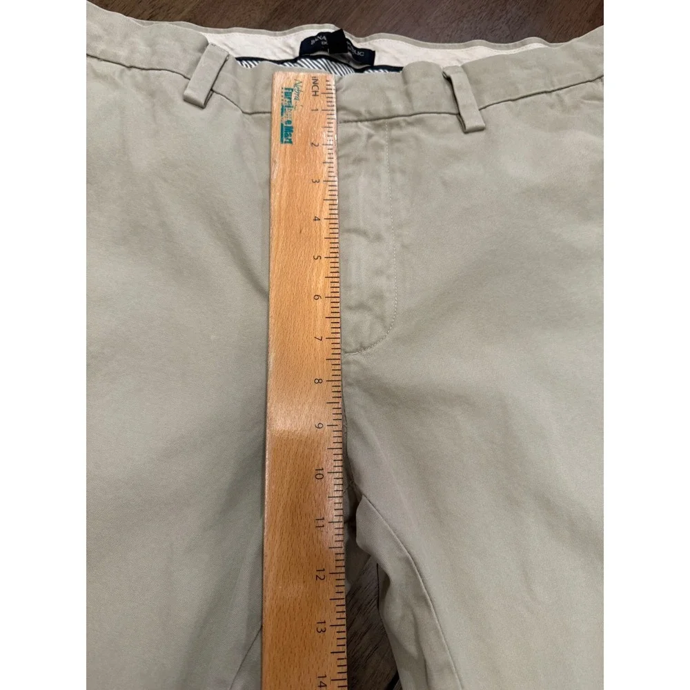 Banana Republic Emerson Chino Mens‎ 33x30 Khaki Tan Straight Leg Pants 2091